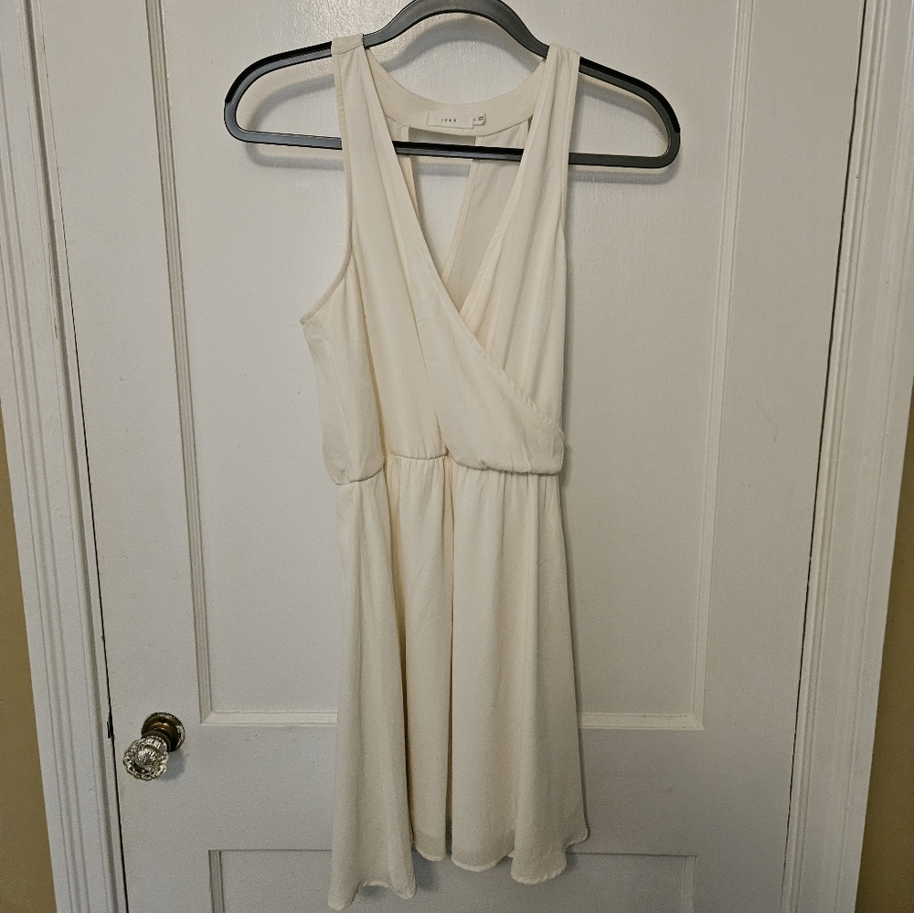 Cream Dress